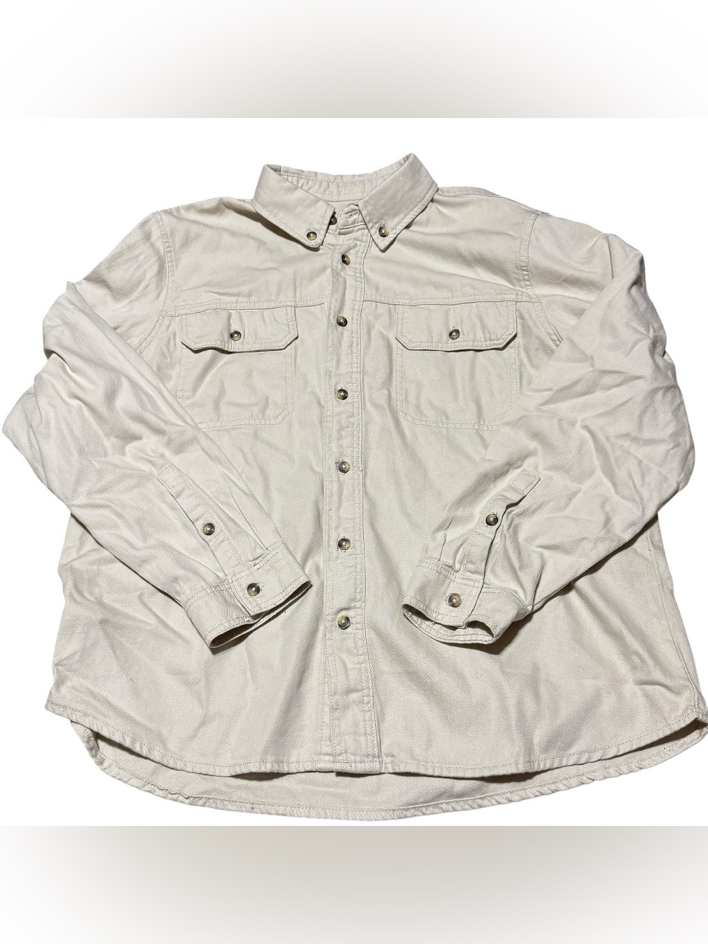 Lucky Brand Men's XL Long Sleeve Button Down Shirt Jacket Shacket